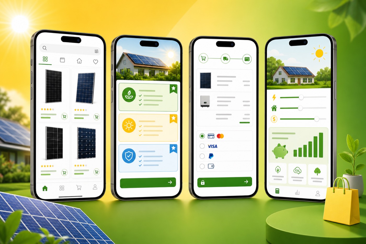 Solar Panel E-commerce App